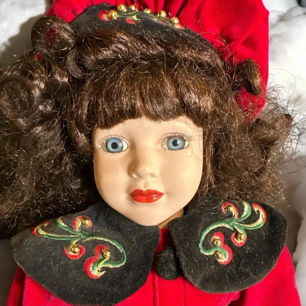 1998 Victorian Collection Limited Edition Porcelain Doll  by Melissa Jane The do